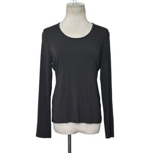 Vestimenta brown chocolate long sleeves fitted top size 44 - US M